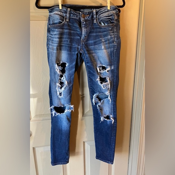 American Eagle Stretch Pants- Women’s 0 Short - Picture 1 of 7